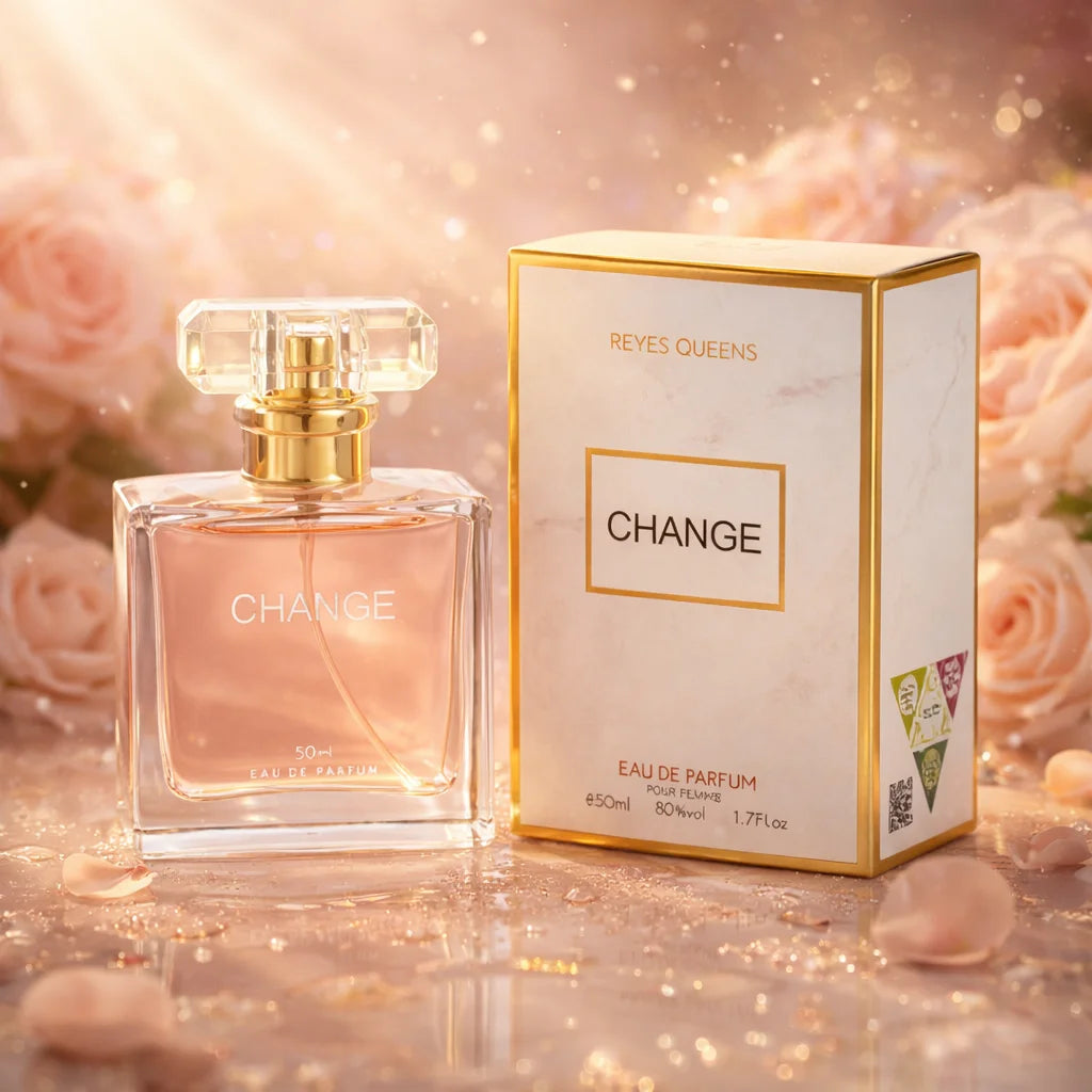 Reyes Queens Change Eau de Parfum Femme 50ml – Senteur Florale Boisée Douce et Enveloppante