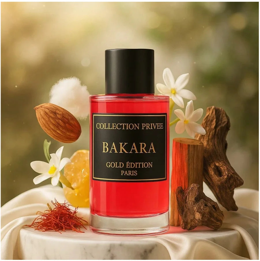 Coffret Duo Parfum Bois Intense & Bakara – Collection Privée Gold Edition 2x50ml