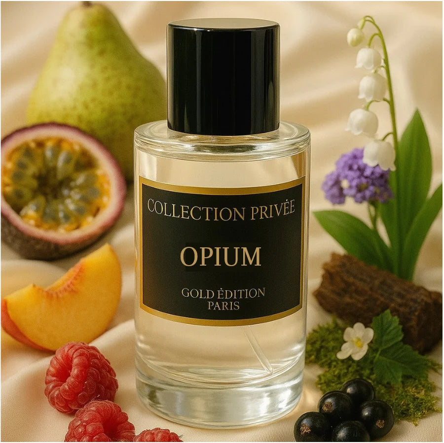 OPIUM - Eau de Parfum Unisexe 50ml | Collection Privée Gold Édition
