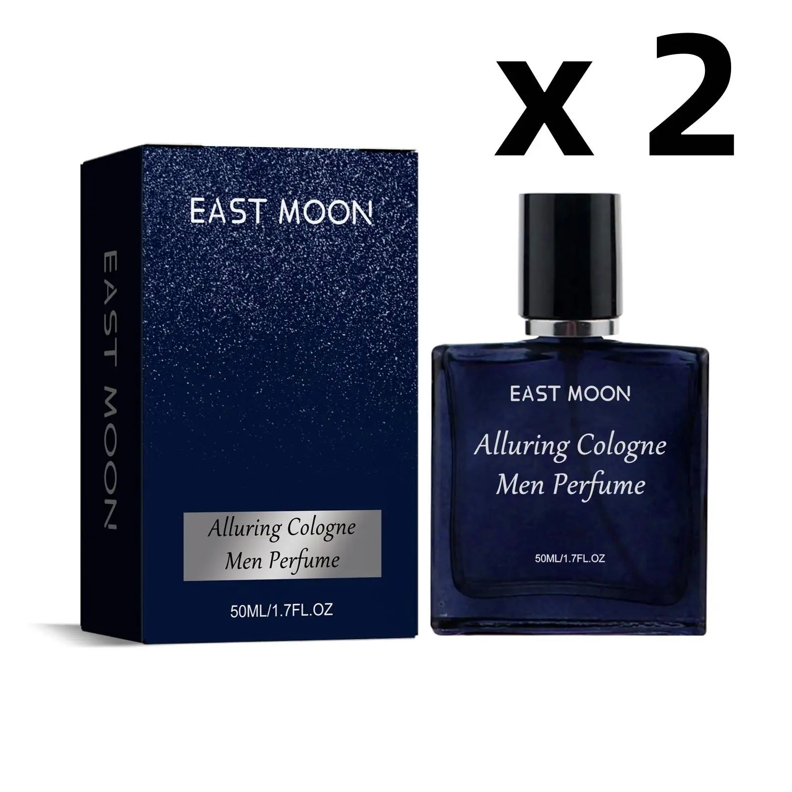 East Moon Cologne Homme 50ml – Parfum Floral Longue Durée Séducteur
