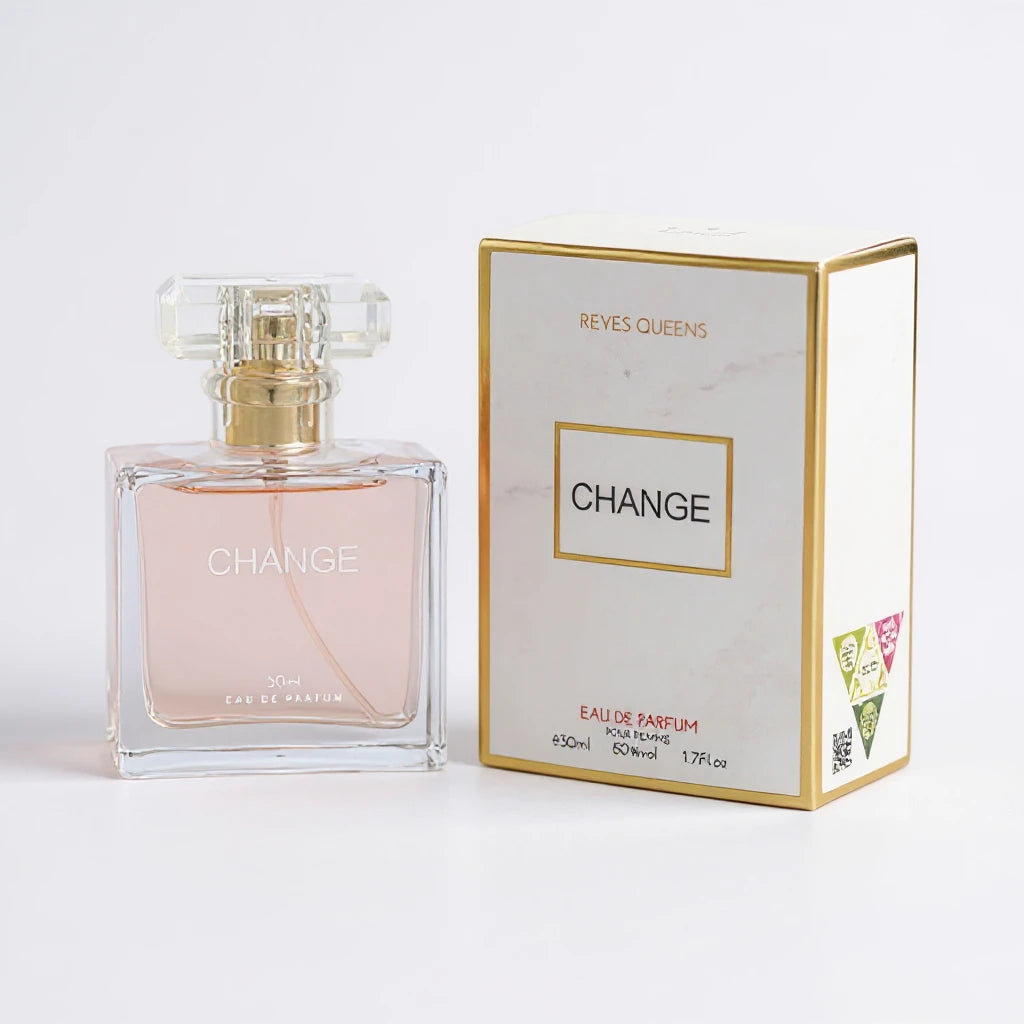 Reyes Queens Change Eau de Parfum Femme 50ml – Senteur Florale Boisée Douce et Enveloppante