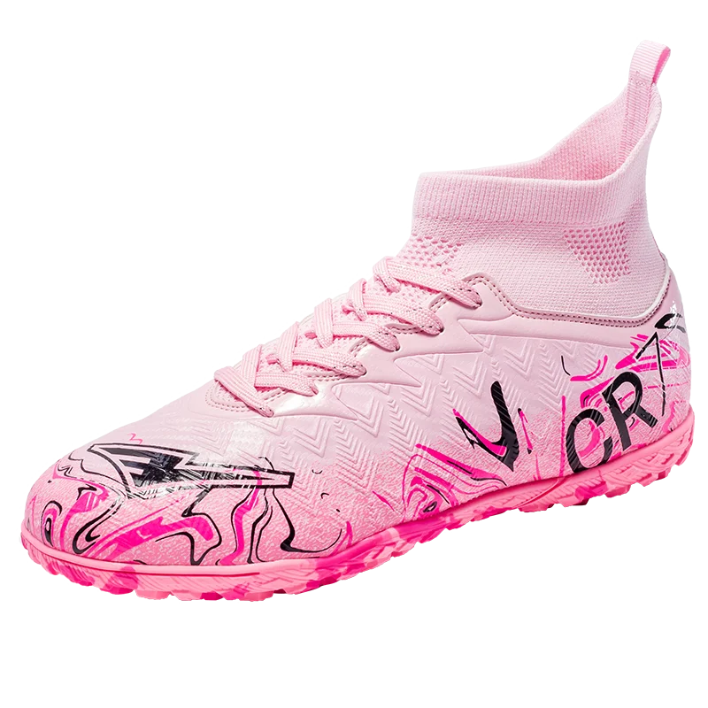 Chaussures de Football Professionnelles Homme - Crampons Longs Respirantes Antidérapantes