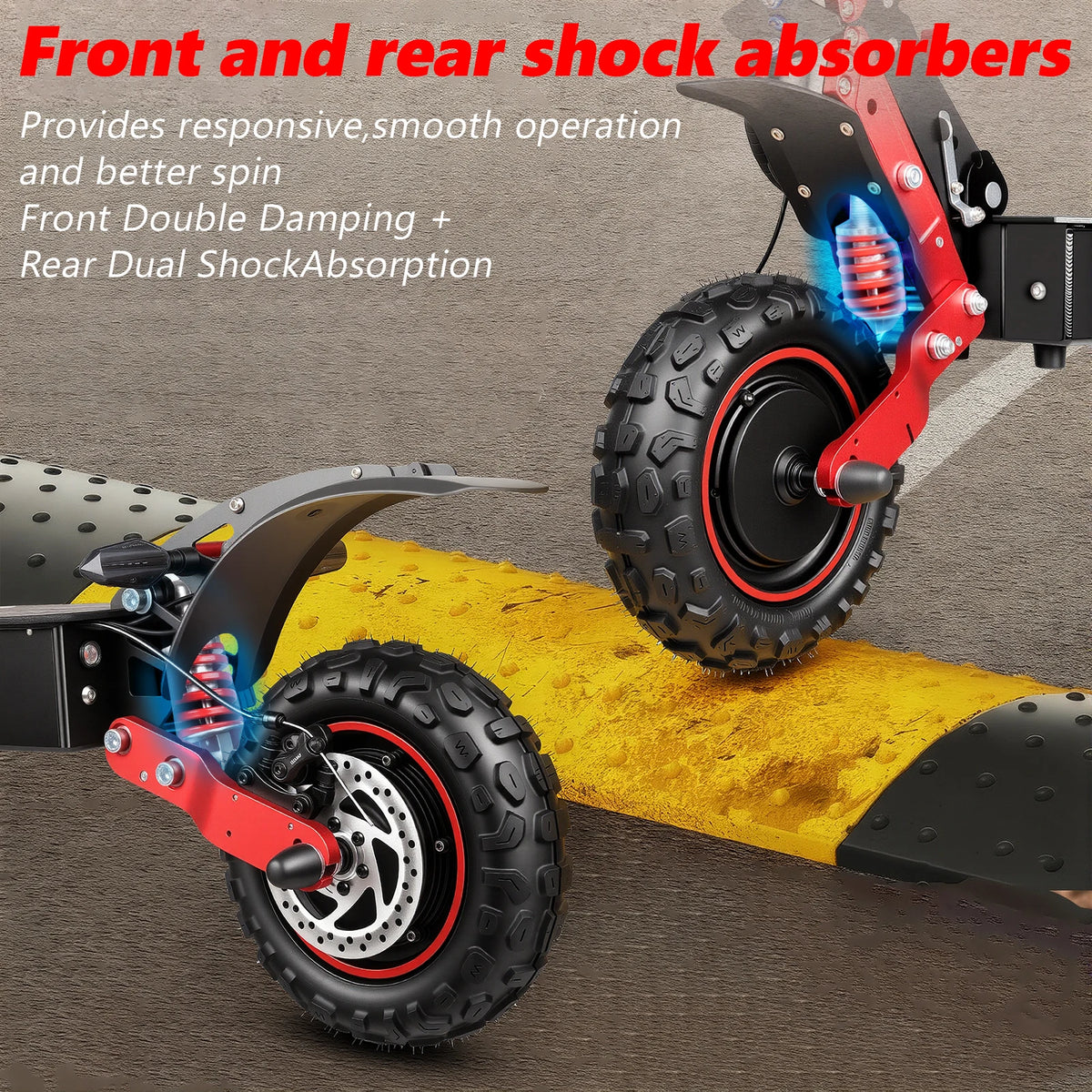 SUNNIGOO X7/X7PRO Electric Scooter 3600W Dual Motor Strong Powerful Max Speed 60-65km/h 11 Inch Off-Road Tires Foldable Powerful Escooter 60KM Long Range Waterproof IP54 NFC Lock  Dual Brakes All-Terrain Scooter