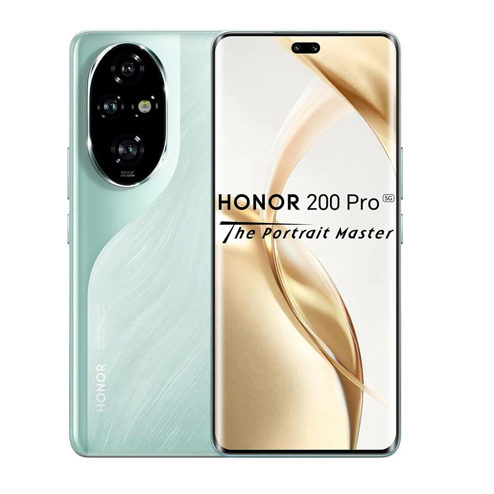 HONOR 200 Pro 5G Smartphone Snapdragon 8s Gen 3 6.78inches 120Hz AMOLED Display 5200mAh Battery 50MP Main Camera EU Version