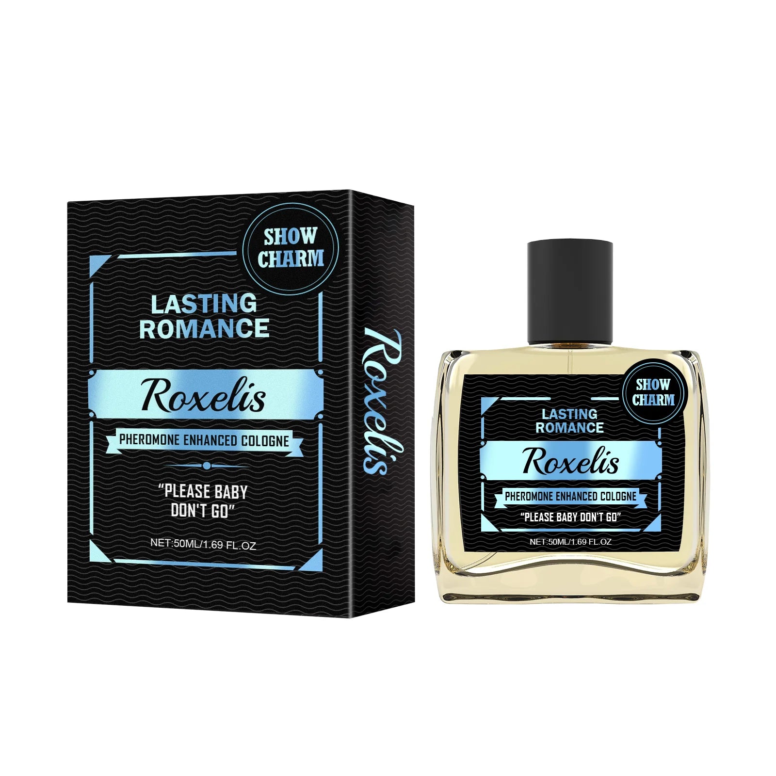 Roxelis Cologne Phéromone Homme 50ml – Parfum Séducteur Longue Durée