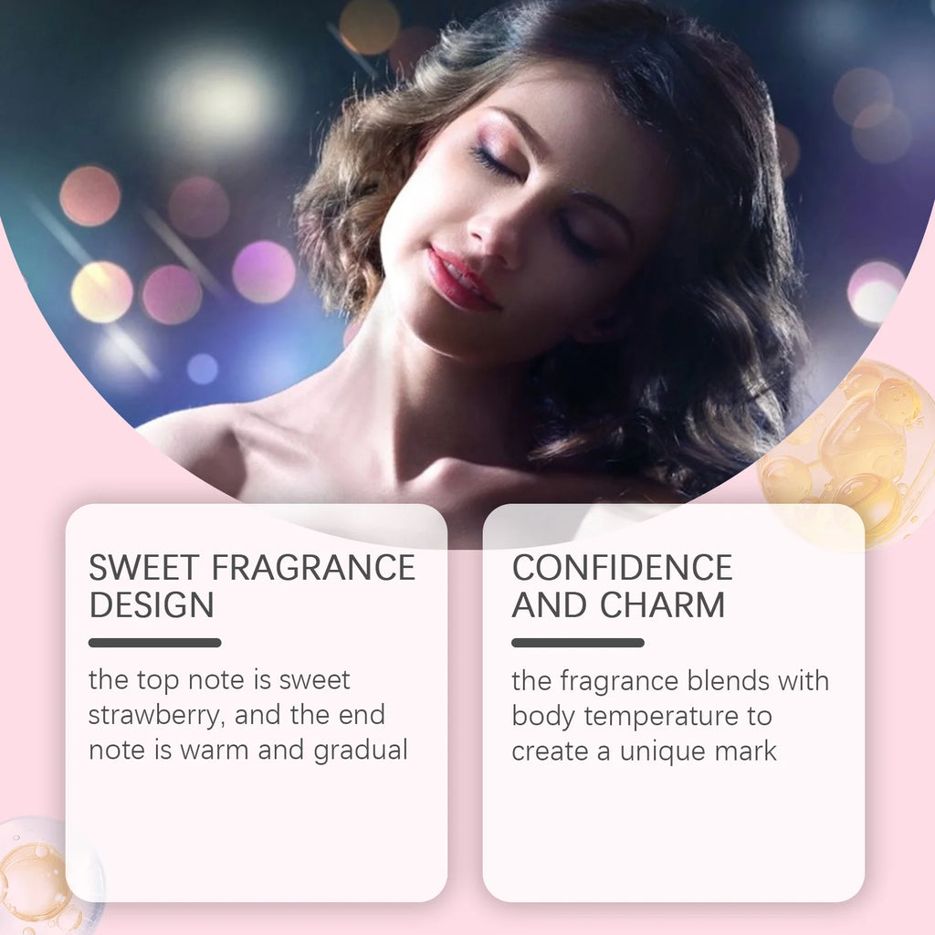 Roxelis Marshmallow Blush EDP Femme 50ml – Parfum Fraise Sucrée Romantique Longue Durée
