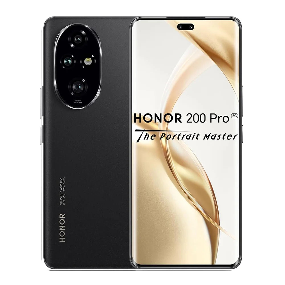 HONOR 200 Pro 5G Smartphone Snapdragon 8s Gen 3 6.78inches 120Hz AMOLED Display 5200mAh Battery 50MP Main Camera EU Version