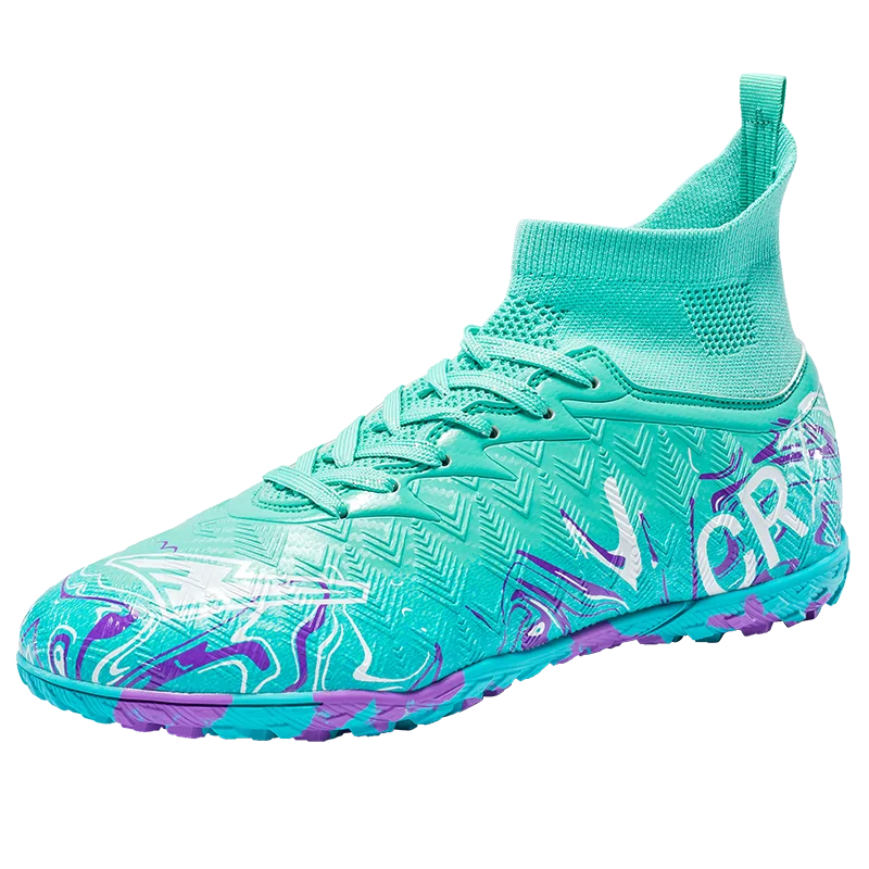 Chaussures de Football Professionnelles Homme - Crampons Longs Respirantes Antidérapantes
