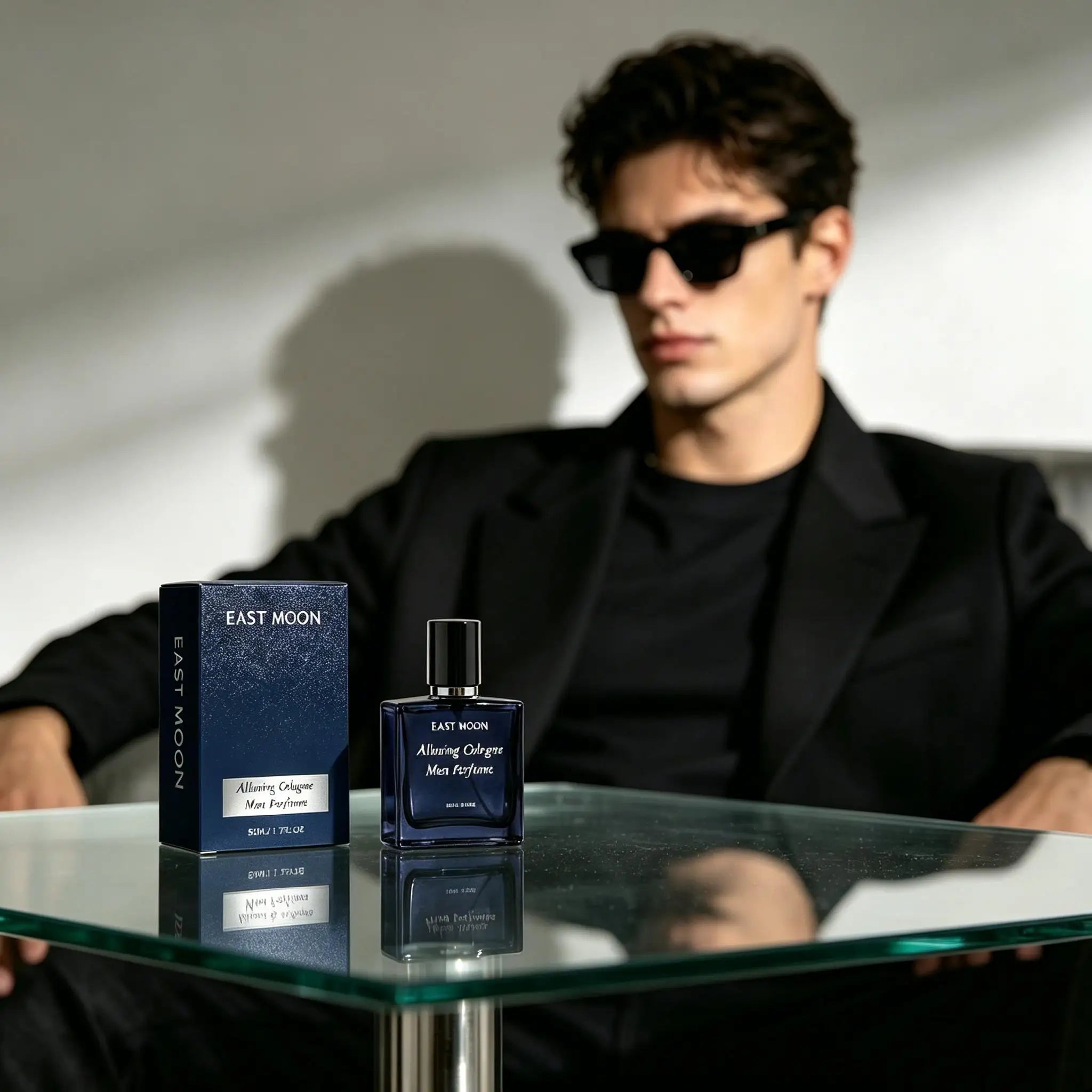 East Moon Cologne Homme 50ml – Parfum Floral Longue Durée Séducteur