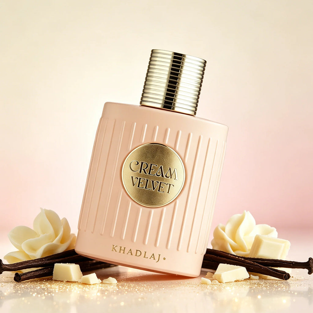 Khadlaj Cream – Eau de Parfum 100 ml | Fragrance Vanille Florale Crémeuse Femme