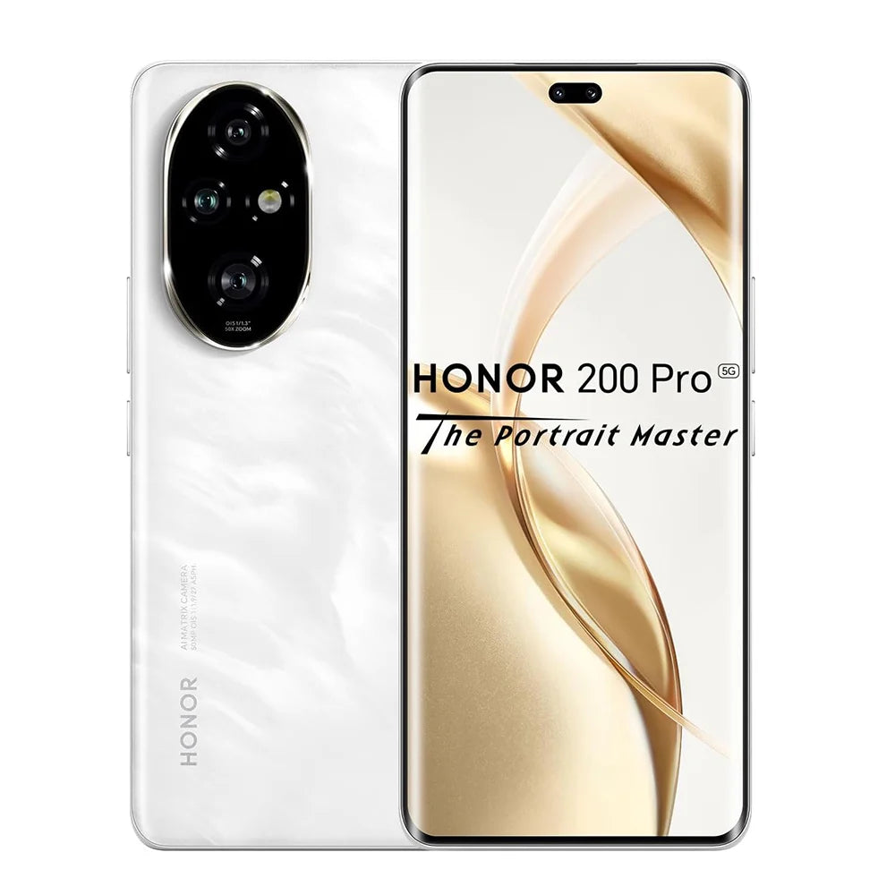 HONOR 200 Pro 5G Smartphone Snapdragon 8s Gen 3 6.78inches 120Hz AMOLED Display 5200mAh Battery 50MP Main Camera EU Version