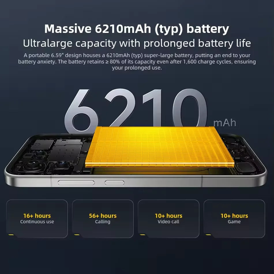 POCO F8 Pro 5G – Smartphone Version EU | Snapdragon 8 Elite | Écran AMOLED 6,59" 120Hz | 6210mAh | NFC | 5G