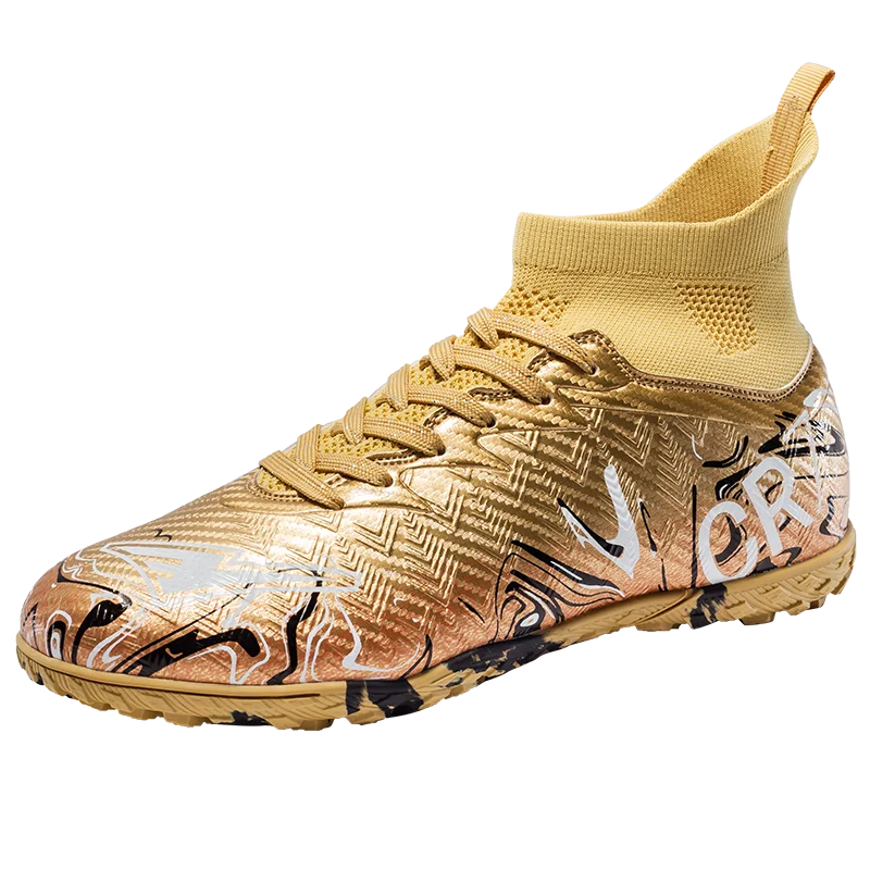 Chaussures de Football Professionnelles Homme - Crampons Longs Respirantes Antidérapantes