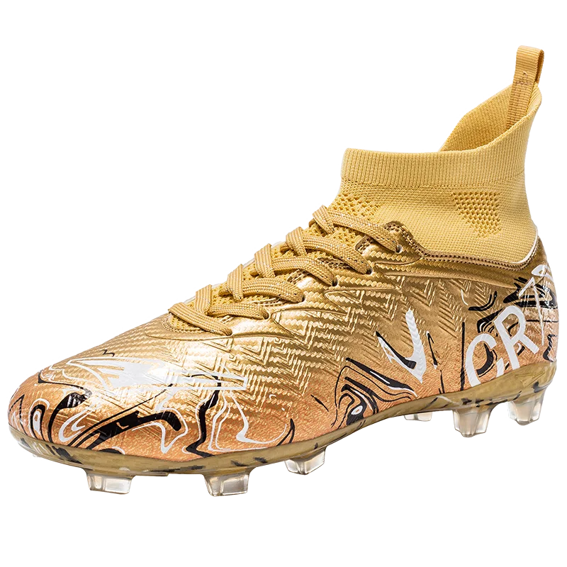 Chaussures de Football Professionnelles Homme - Crampons Longs Respirantes Antidérapantes