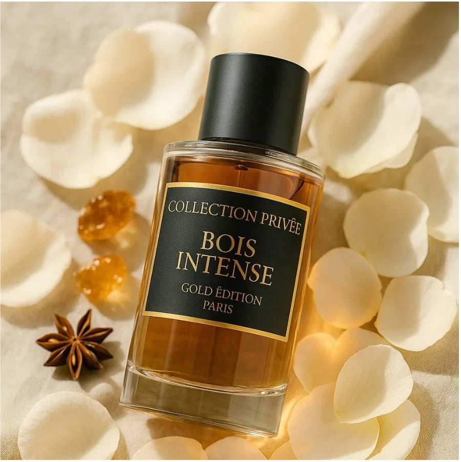 Coffret Duo Parfum Bois Intense & Bakara – Collection Privée Gold Edition 2x50ml