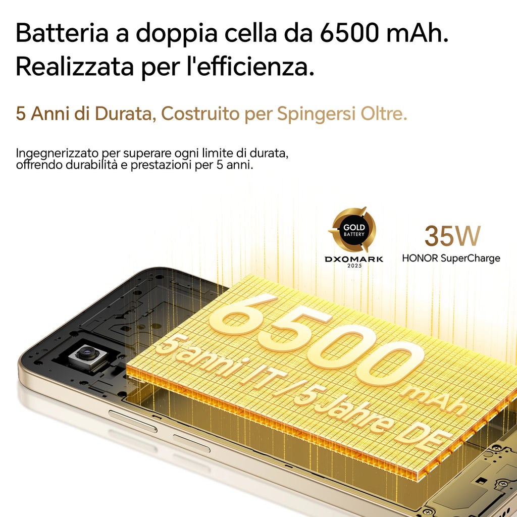 HONOR 400 Smart 4G – Écran 6,77" | Snapdragon 685 | 108 MP | Batterie 6500 mAh | Charge 35W | MagicOS 9.0