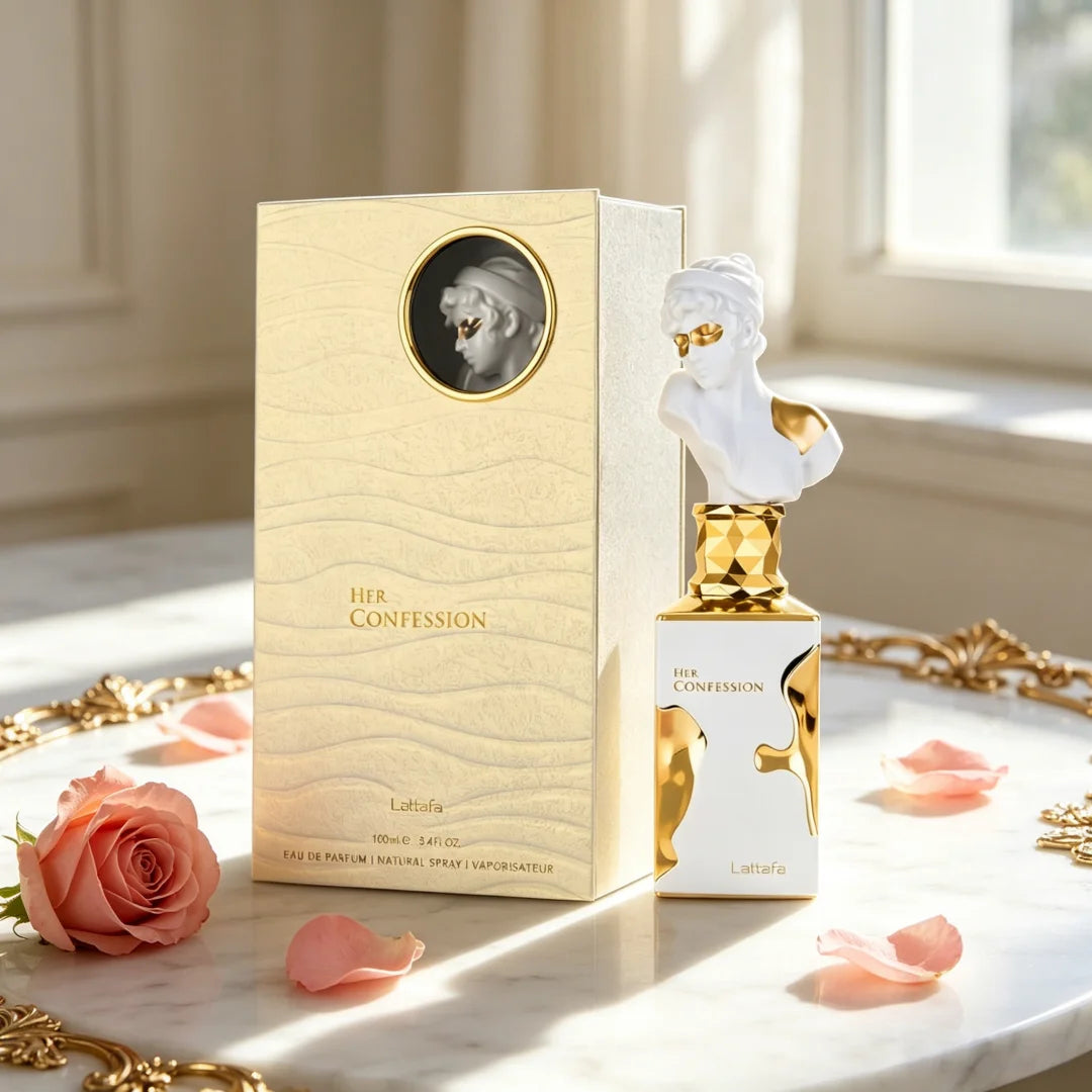 Lattafa Her Confession – Extrait de Parfum 100 ml | Fragrance Luxueuse Femme