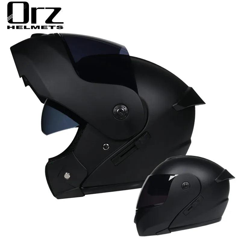 Casque Moto Modulable ORZ – Flip Up, Homologué DOT, ABS Léger 1,3 kg | Unisexe