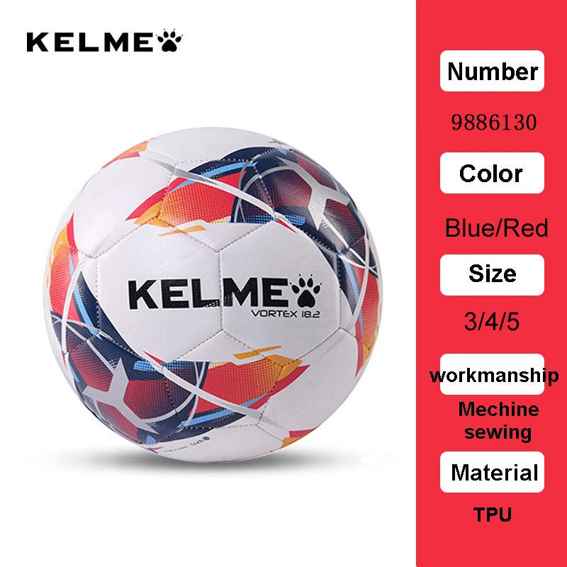 Ballon de Football KELME Professionnel TPU – Taille 3, 4 & 5