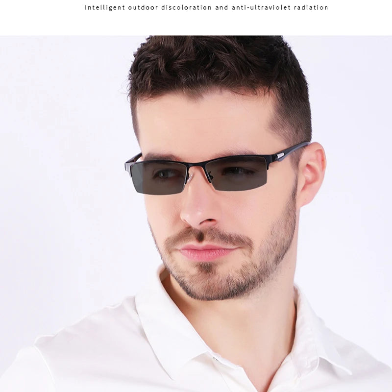 Lunettes de Lecture Photochromiques Progressives – Monture Acétate Unisexe