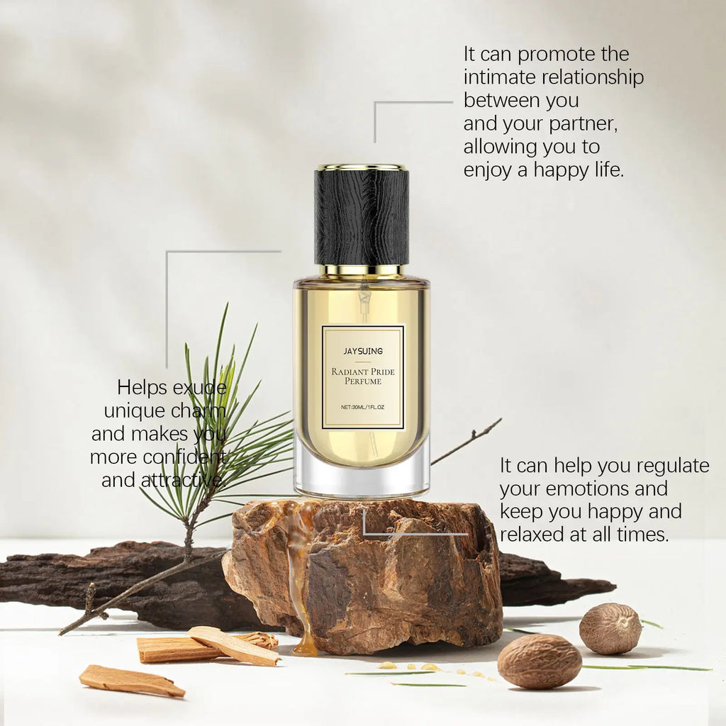 Jaysuing Parfum Phéromone Homme – Cologne Boisé Séducteur Longue Durée (30/60/90ml)