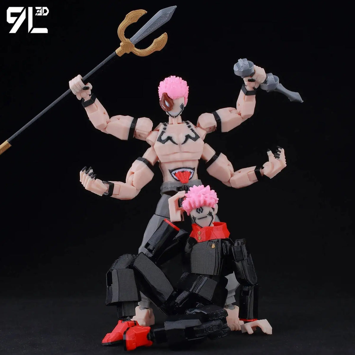 Figurines Articulées Jujutsu Kaisen – Collection Lucky13 / Titan13