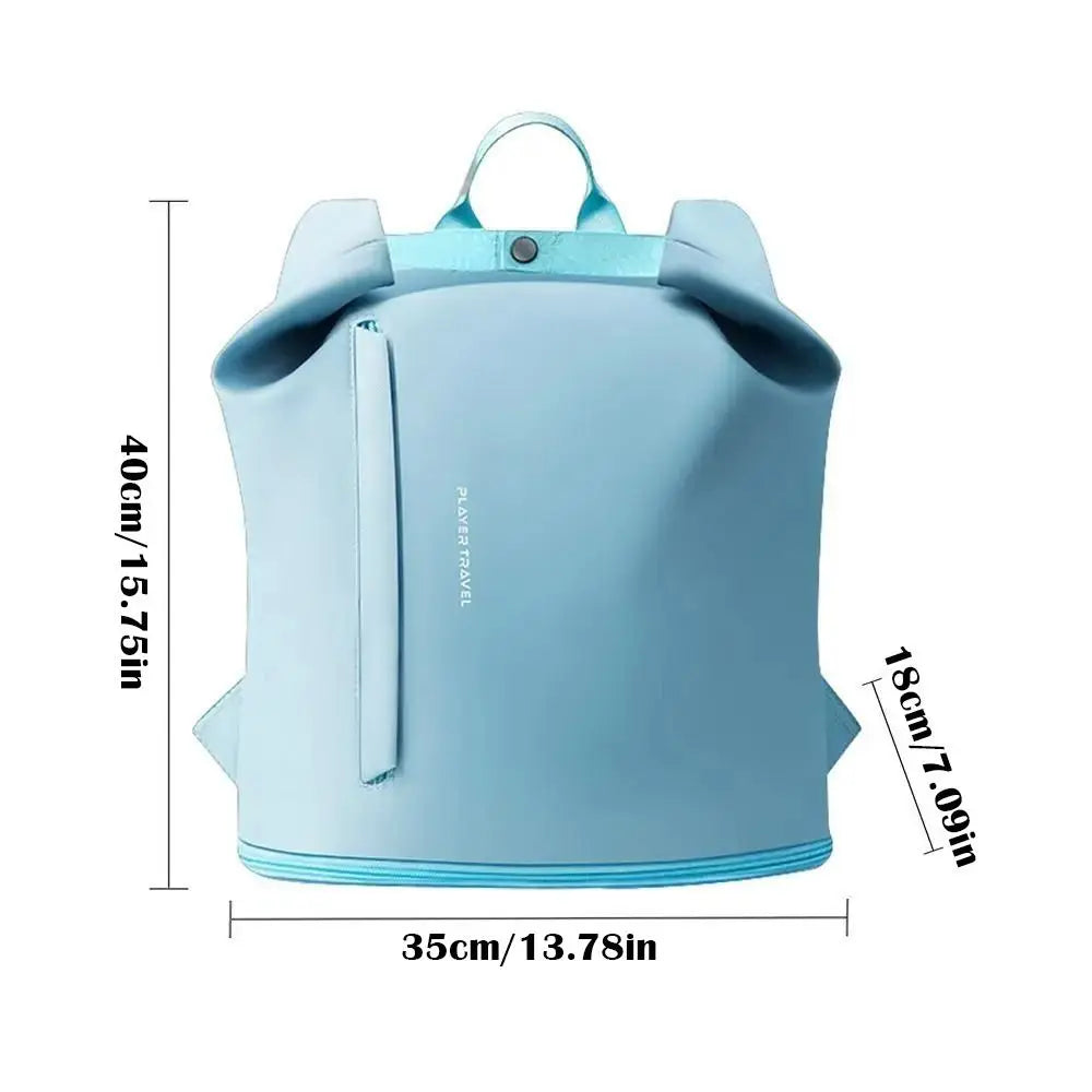 Women Dry And Wet Separation Travel Bags Gym Fitness Backpack Lightweight Waterproof Swim Yoga Sports with Shoe Compartment