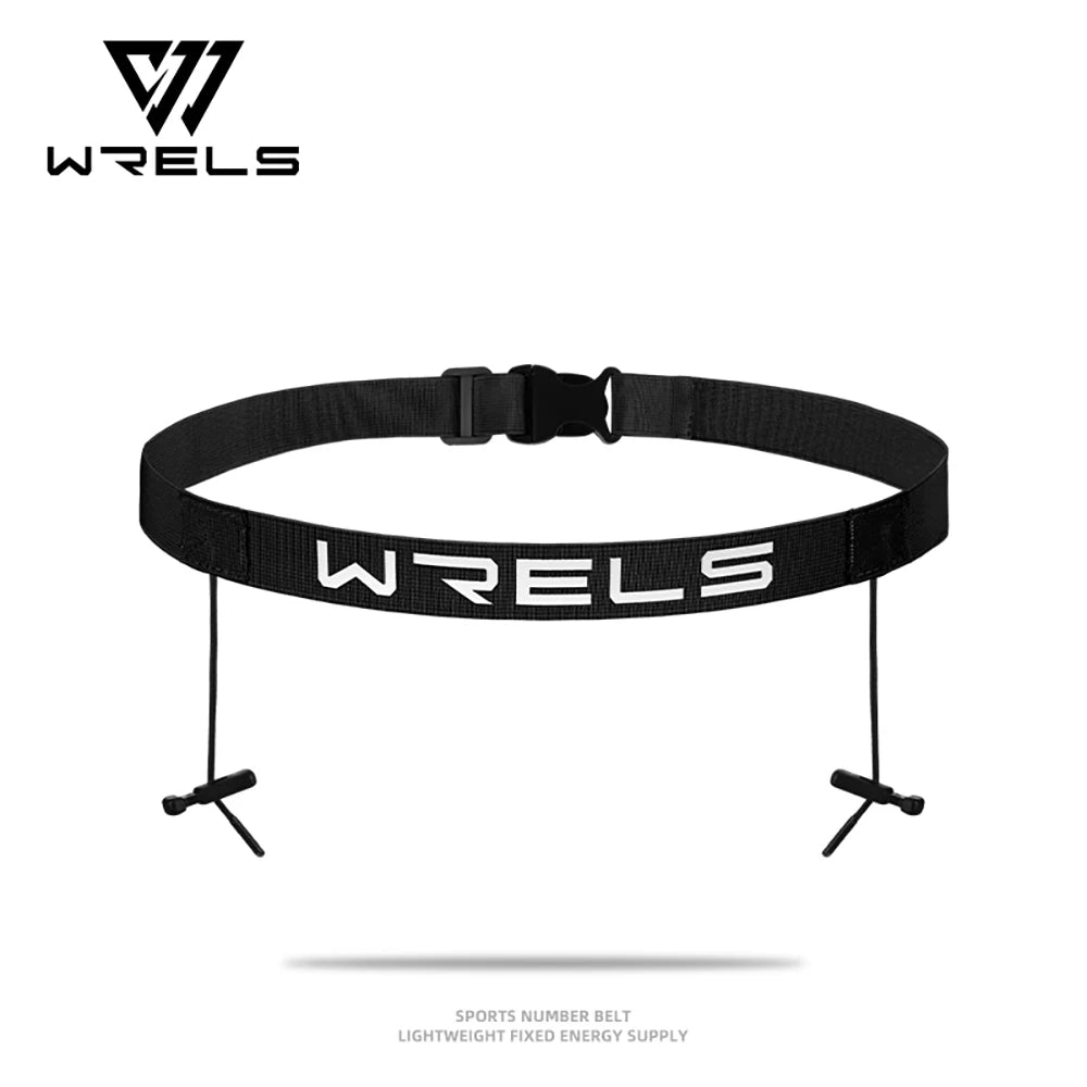 Ceinture Porte-Dossard Triathlon & Marathon WRELS – Unisexe, Réglable