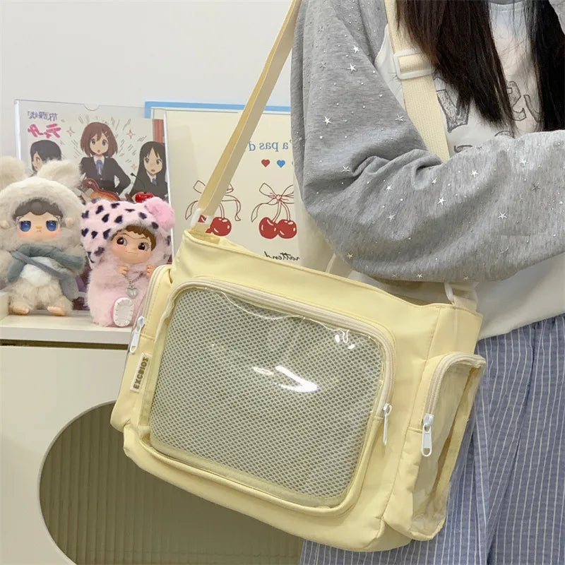 Sac Transparent Tendance Grande Capacité – Ita Bag Style École & Quotidien