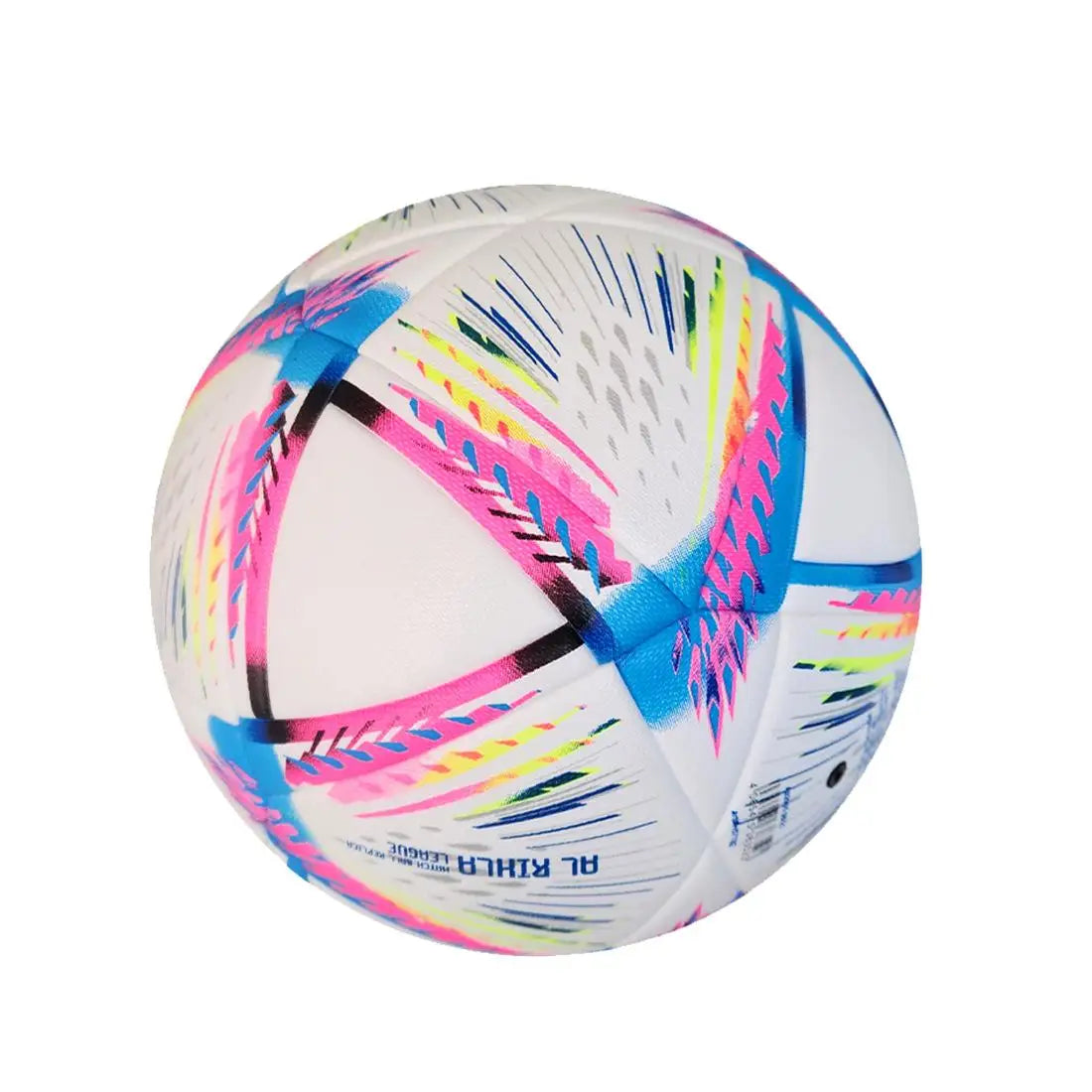 Ballon de Football PU Taille 5 – Cousu à Chaud, Résistant et Compétition