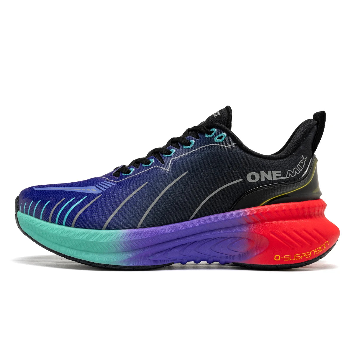 Chaussures de Course Amorties ONEMIX Bumper Elite – Respirantes, Réfléchissantes, Unisexe