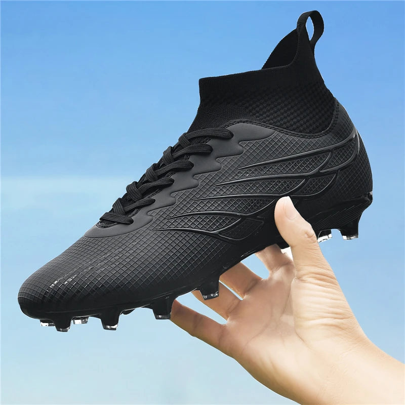 Chaussures de Football Professionnelles PHERON – Crampons Terrain Dur, Légères & Respirantes