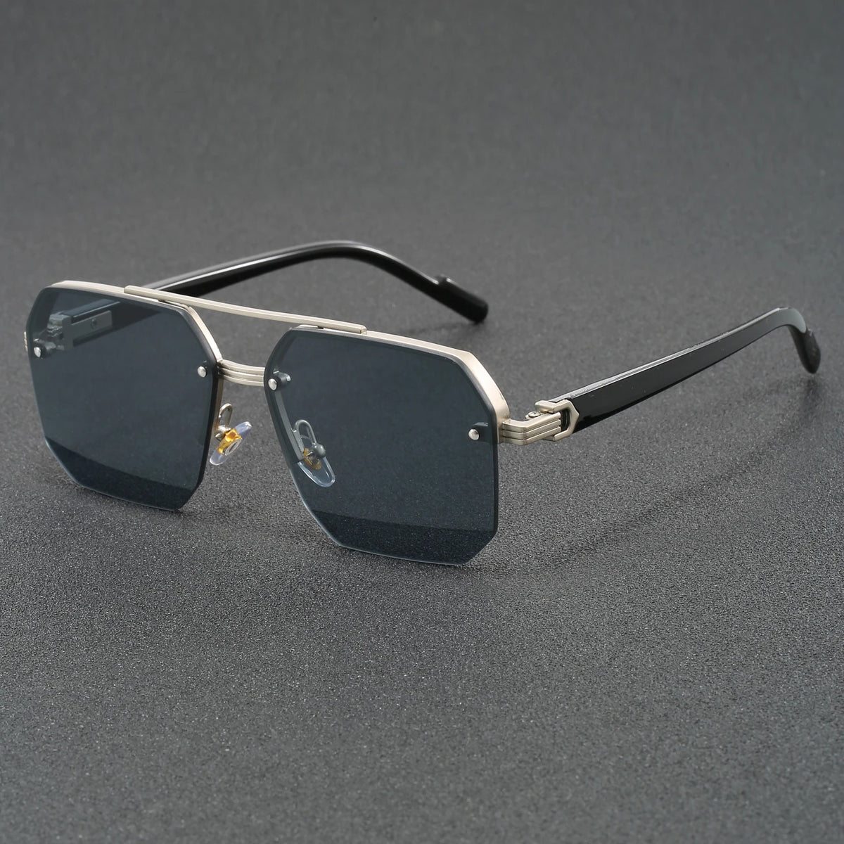 Lunettes de soleil rectangulaires homme ALCHITINO – Anti-reflets