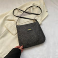 Ladies Fashion Summer Straw Crossbody Bag Women Beach Holiday Shopping Woven Shoulder Handbag Messenger Purses for Women Bags