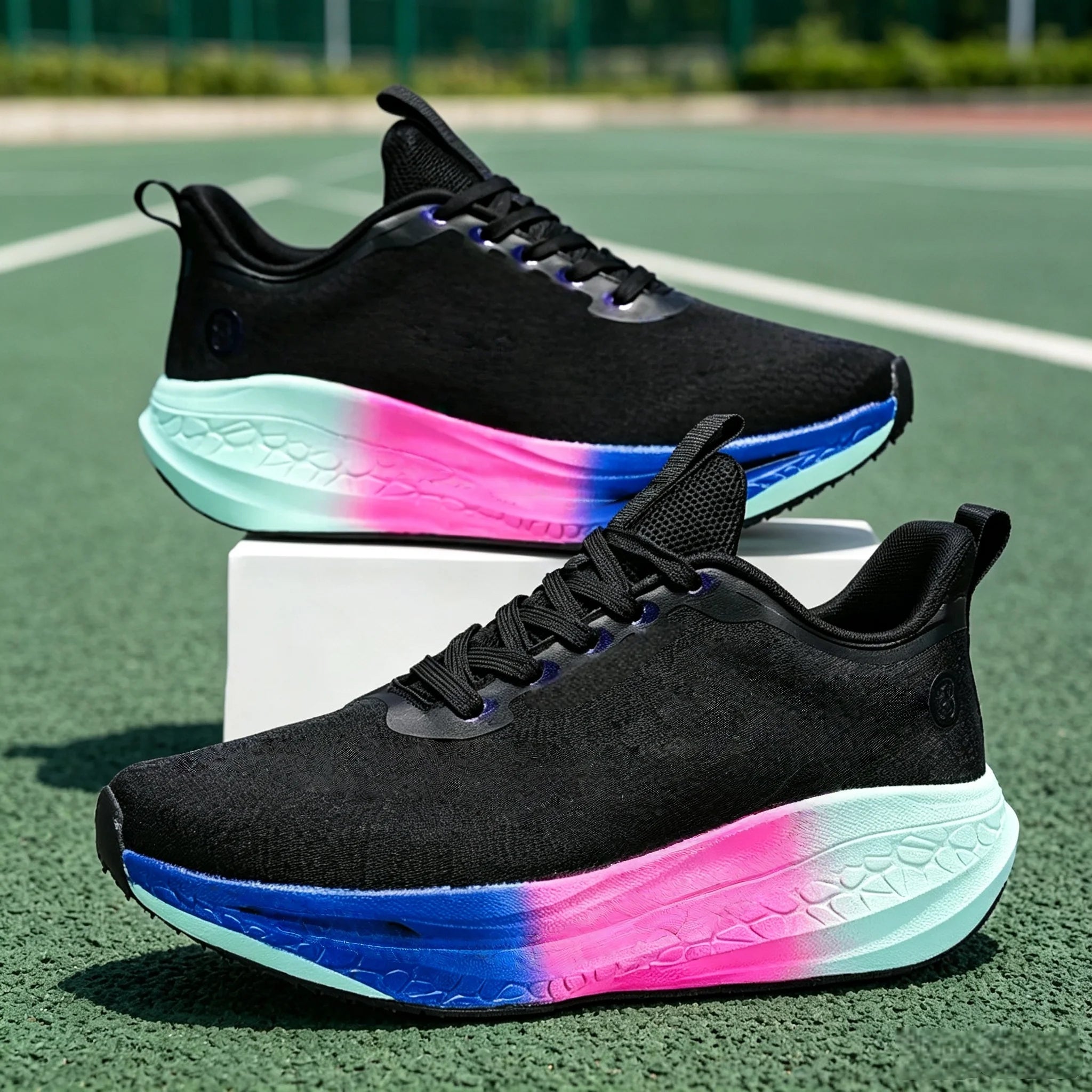 Chaussures de Sport à Plaque Carbone – Amorti Marathon, Anti-Torsion, Rebond Élastique | Unisexe