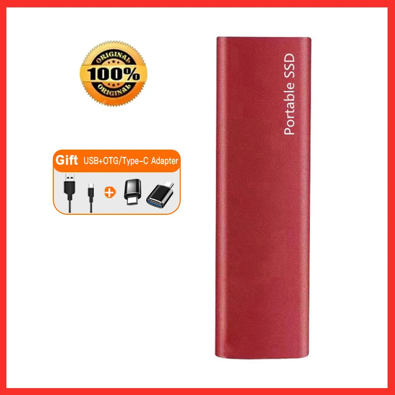 Disque Dur SSD Externe Portable USB 3.0 - Haute Vitesse - 1To à 256To
