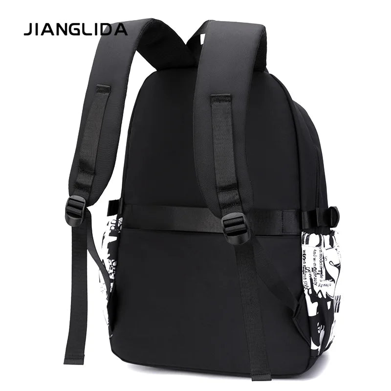 NEW Children School Bags Teenage Boys Kids Backpack Middle High School Students School Backpacks Outdoor Travel Book Bag Mochila
