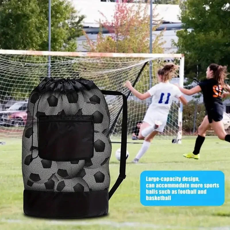 Sac de Sport Grande Capacité pour Ballon – Football, Basketball, Rangement Équipement Sportif