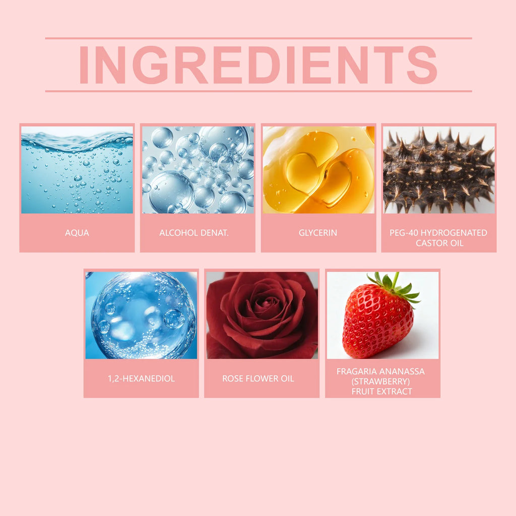 Rose Intense – Eau de Parfum Florale Femme | 50 ml / 100 ml / 150 ml