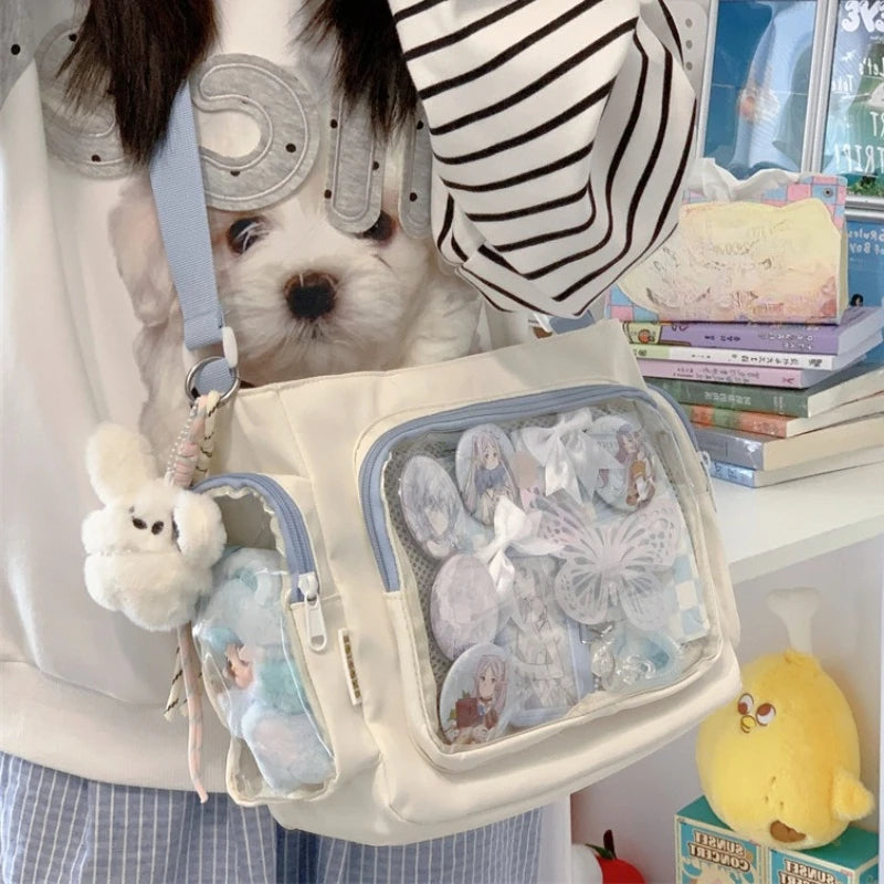 Sac Transparent Tendance Grande Capacité – Ita Bag Style École & Quotidien