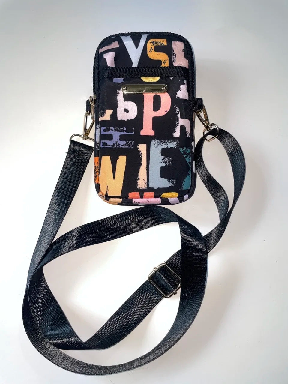 Mini Sac Bandoulière Téléphone Femme – Imprimé Chat & Motifs