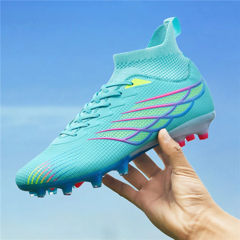 Chaussures de Football Professionnelles PHERON – Crampons Terrain Dur, Légères & Respirantes