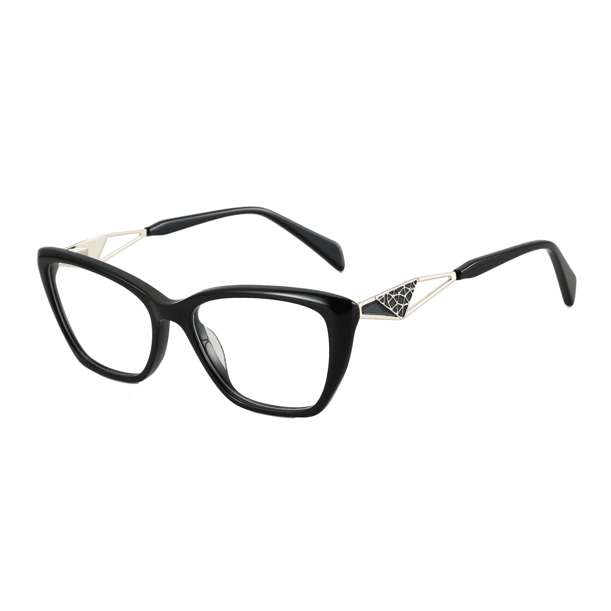 Montures Optiques ZENOTTIC Œil-de-Chat en Acétate – Style Fashion Femme MG6592