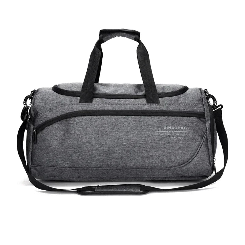 Sport Gym Bags Men Women Outdoor Waterproof Large Capacity Separate Space For Shoes Pouch Fitness Sports Backpack Travel Bag