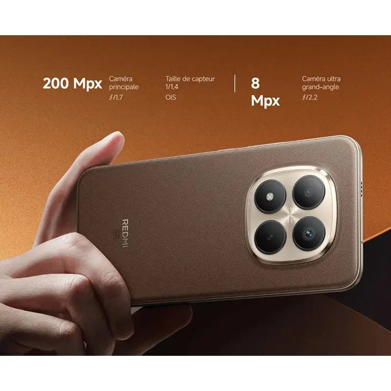 Xiaomi Redmi Note 15 Pro Plus 5G – Version Globale | Snapdragon 7s Gen 4 | Écran 6,83" AMOLED 1,5K | Caméra 200MP | Batterie 6500mAh | Charge 100W