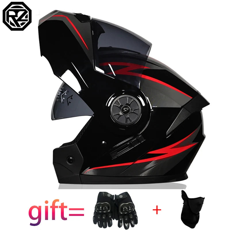 Casque Moto Modulable ORZ – Flip Up, Homologué DOT, ABS Léger 1,3 kg | Unisexe