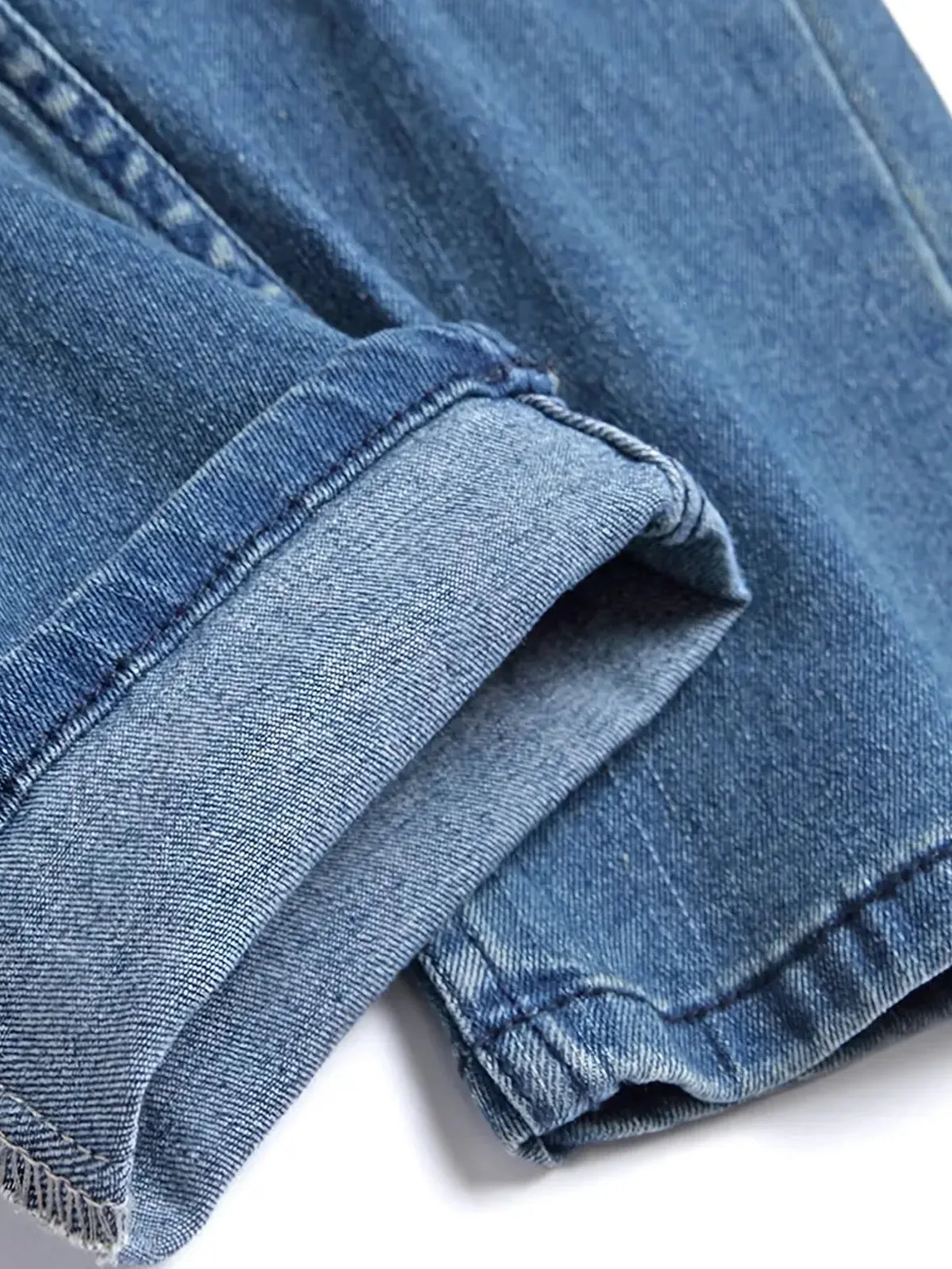 Jean Skinny Taille Haute Homme – Style Y2K Distressed Vintage