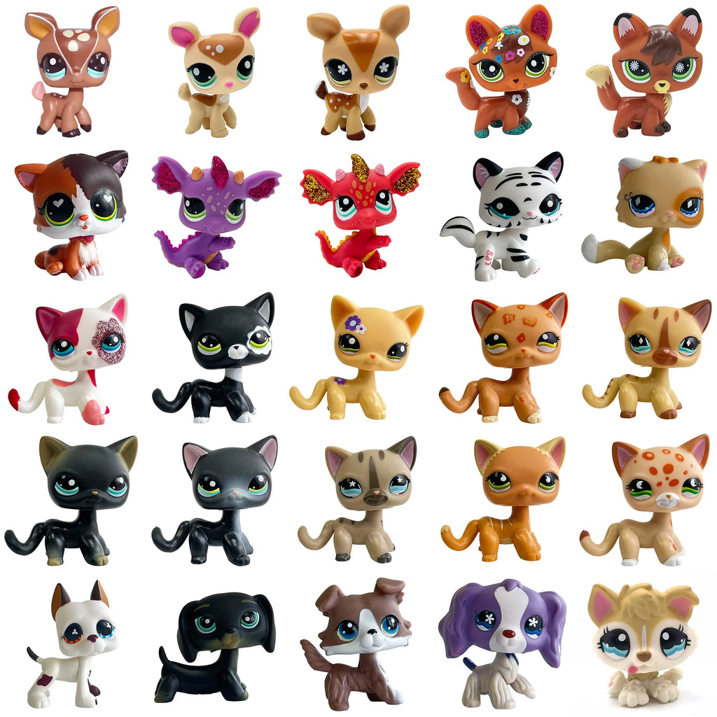 Figurines LPS Rare Pet Shop – Chats, Chiens, Renards & Animaux Mignons