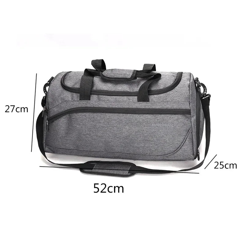Sport Gym Bags Men Women Outdoor Waterproof Large Capacity Separate Space For Shoes Pouch Fitness Sports Backpack Travel Bag