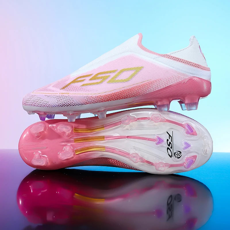 Chaussures de Football Homme – Crampons Professionnels Terrain Gazon & Futsal